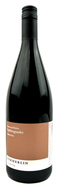 Zimmerlin Spätburgunder Rotwein halbtrocken